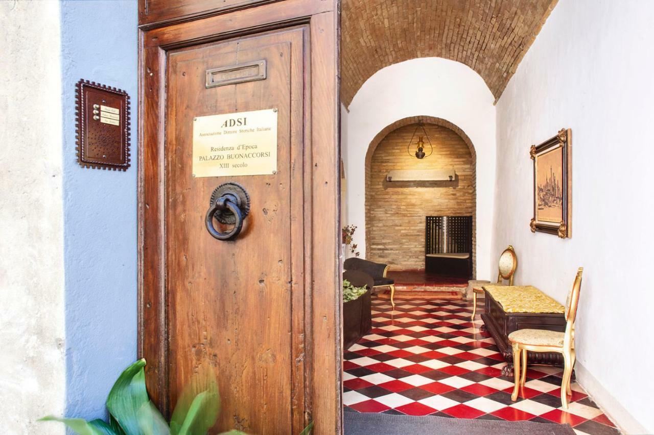 מלון סן ג'ימיניאנו Residenza D'Epoca Palazzo Buonaccorsi מראה חיצוני תמונה